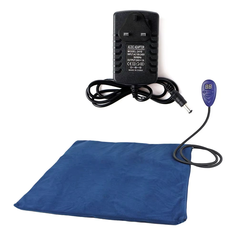 Dog Adjustable Electric Heating Pad Temperature Waterproof Heated Warm Mat Pet Electric Blanket Winter Puppy Sleeping Supplies