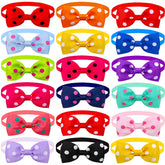 20Pcs Dog Acccessories Dog Bow Tie Bulk Dog Collar Bow Dog Bowtie Small Dog Cat Pet Supplies Dog Fashion Accessoreis Bow