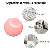 Smart Cat Toys Automatic Rolling Ball Electric Cat Toys Interactive for Cats Training Self-Moving Kitten Toys Pet Accessories