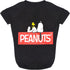 Dog T Shirt, X-Small | Black Small Dog Shirt for Very Small Dogs | Lightweight Semi-Stretch Pull-Over Dog Tshirt for Small Dogs from Peanuts (XS), FF13344