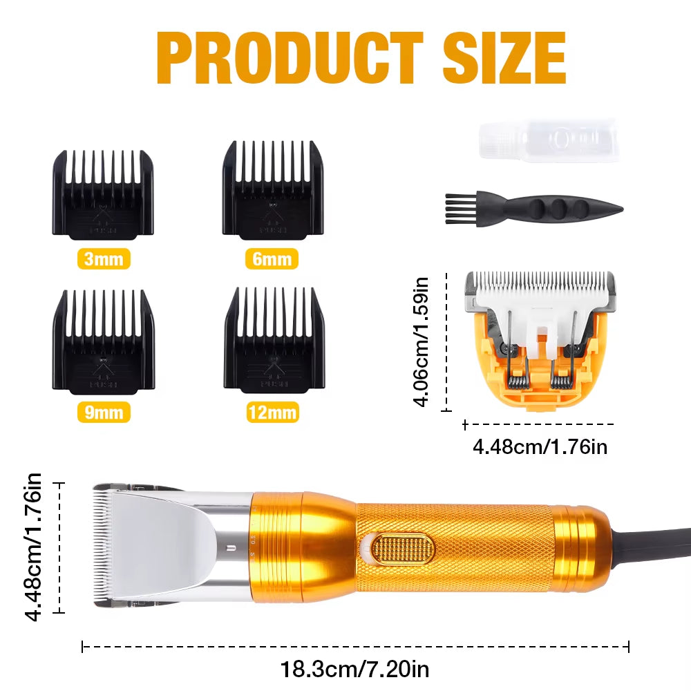 380W Electric Shearing Machine 110V-220V Cordless Home Pet Hair Trimmer (Cat, Dog, Rabbit, Sheep) Carpet Tufting Scissors，Tools